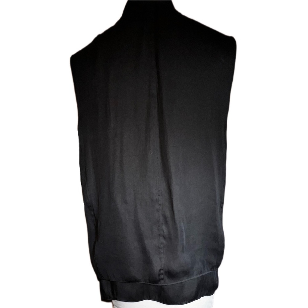 Zara Silky Moto Zippered Vest - Picture 5 of 10